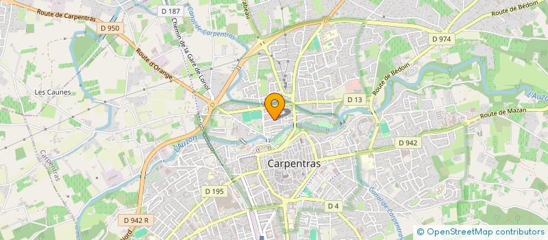 localisation de l'entreprise TRANSPORTS INTERNATIONAUX PHOCEENS à CARPENTRAS