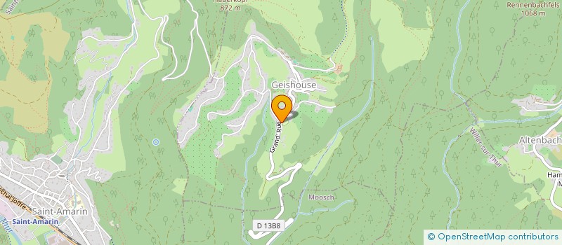 localisation de l'entreprise TRANSPORTS J M KOENIG ET CIE  MOOSCH