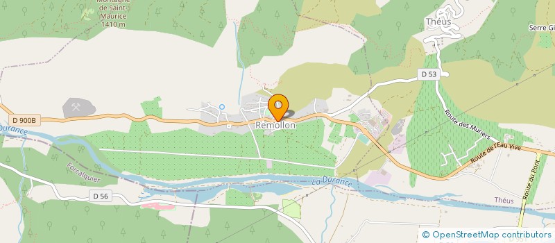 localisation de l'entreprise TRANSPORTS JACOB FRERES à REMOLLON