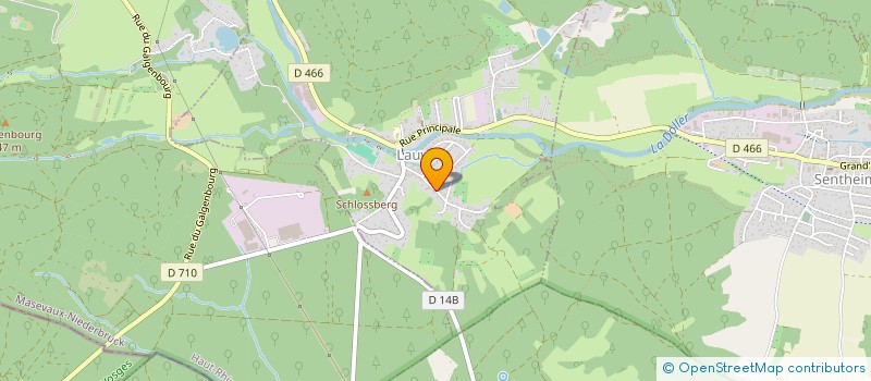 localisation de l'entreprise TRANSPORTS JADIN & FILS  LAUW