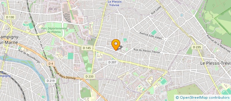 localisation de l'entreprise TRANSPORTS JAILLET à CHAMPIGNY-SUR-MARNE