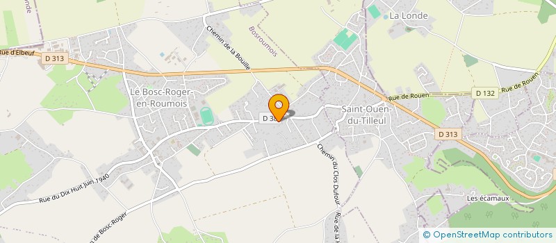 localisation de l'entreprise TRANSPORTS JAMET à BOSROUMOIS