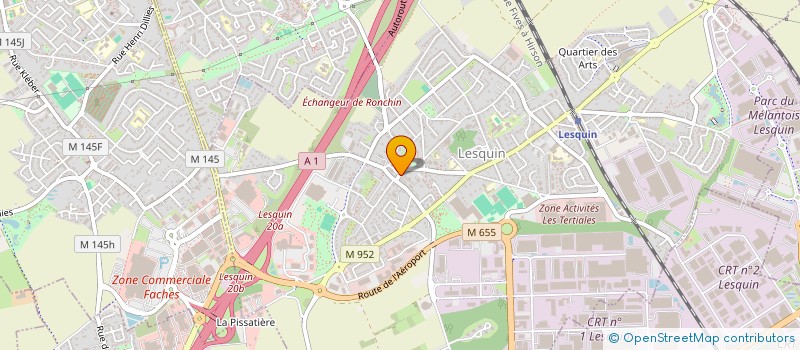 localisation de l'entreprise TRANSPORTS JANSOONE-GRAVE & CIE à LESQUIN