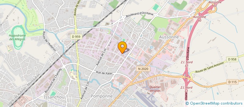 localisation de l'entreprise TRANSPORTS JARDEL  MONTAUBAN