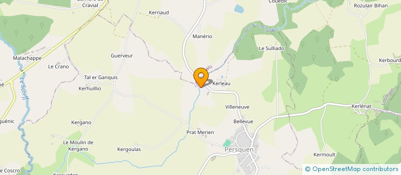 localisation de l'entreprise TRANSPORTS JARNO  PERSQUEN