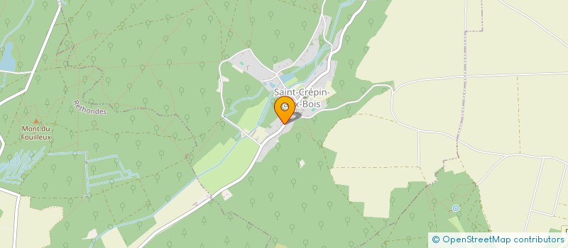 localisation de l'entreprise TRANSPORTS JEAN MICHEL LEGER  SAINT-CREPIN-AUX-BOIS