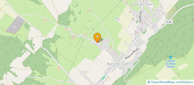 localisation de l'entreprise TRANSPORTS JEANCLERC  VAL D'USIERS