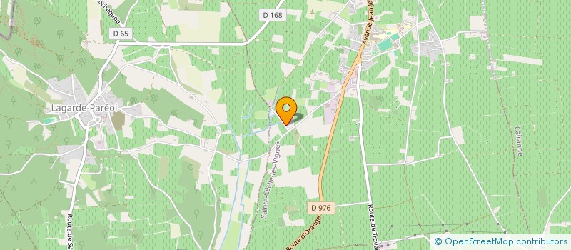 localisation de l'entreprise TRANSPORTS JEANNETAUD  SAINTE-CECILE-LES-VIGNES