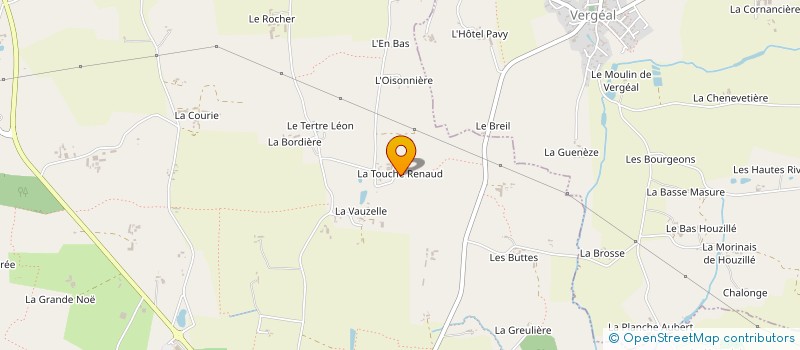 localisation de l'entreprise TRANSPORTS JEROME BILLON  BAIS