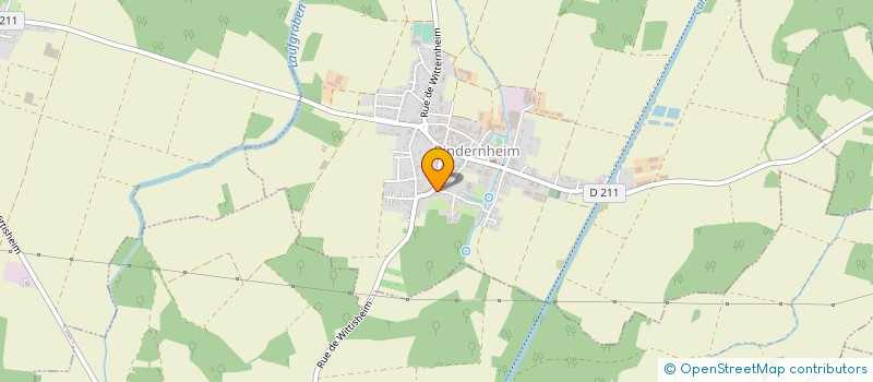 localisation de l'entreprise TRANSPORTS JLN MARTIN à BINDERNHEIM