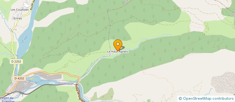 localisation de l'entreprise TRANSPORTS JMS à CASTELLET-LES-SAUSSES