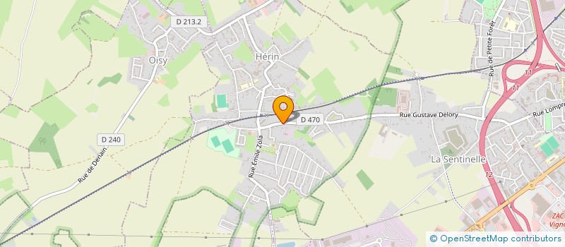 localisation de l'entreprise TRANSPORTS JOIGNEAUX à HERIN