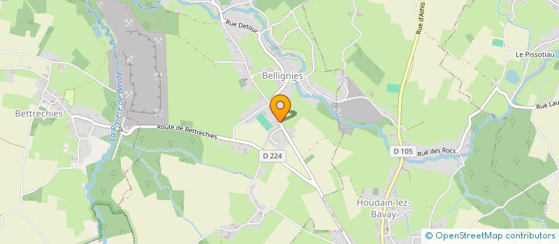 localisation de l'entreprise TRANSPORTS JOSE THOMAS  BELLIGNIES