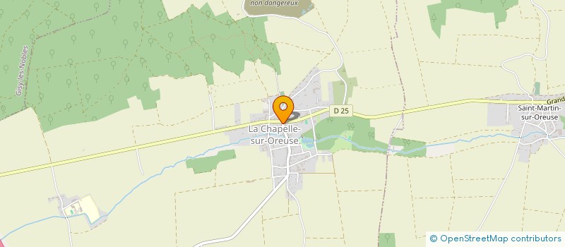 localisation de l'entreprise TRANSPORTS JUILLET à THORIGNY-SUR-OREUSE