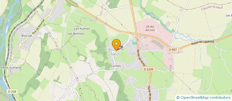 localisation de l'entreprise TRANSPORTS JULIEN à MOLLES