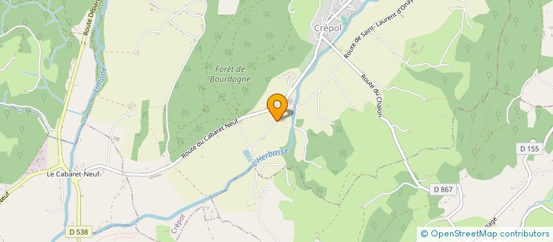 localisation de l'entreprise TRANSPORTS JULLIEN  CREPOL