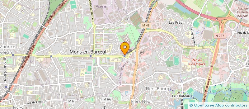 localisation de l'entreprise TRANSPORTS JZ  MONS-EN-BARUL