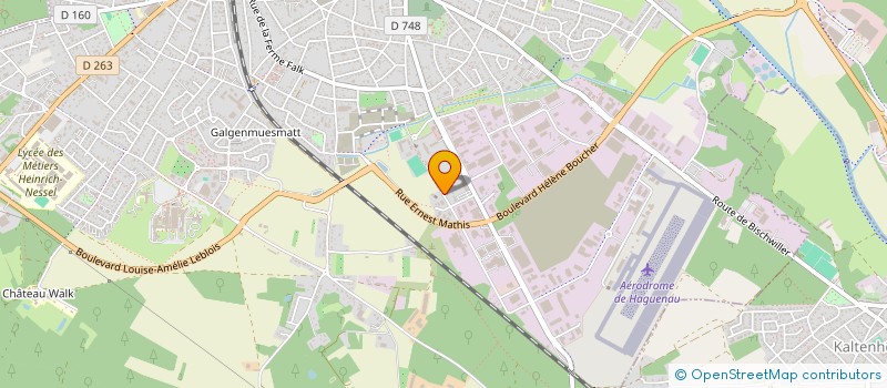 localisation de l'entreprise TRANSPORTS KACAR  HAGUENAU