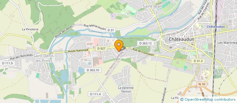 localisation de l'entreprise TRANSPORTS KENT à SAINT-DENIS-LANNERAY