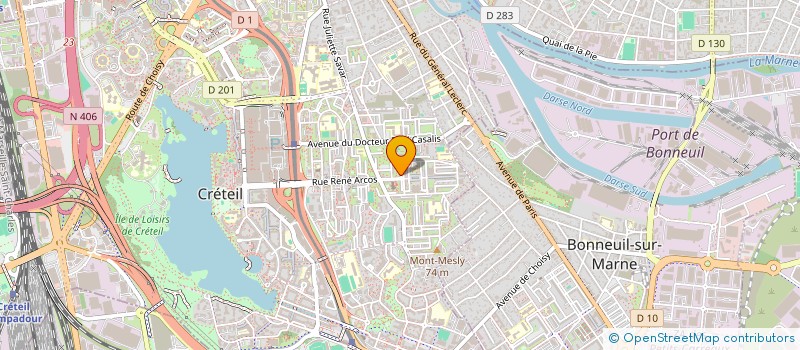 localisation de l'entreprise TRANSPORTS KHENFRI à CRETEIL