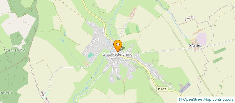 localisation de l'entreprise TRANSPORTS KIFFER à GROS-REDERCHING
