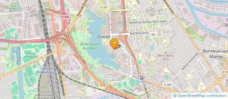 localisation de l'entreprise TRANSPORTS KOCCINELL  CRETEIL