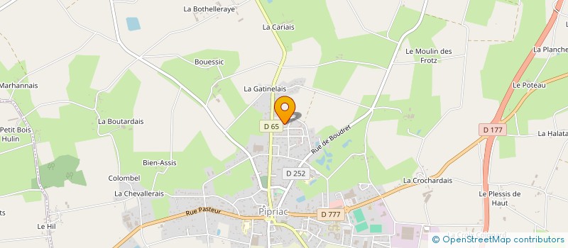 localisation de l'entreprise TRANSPORTS KOUAHO 225 à PIPRIAC