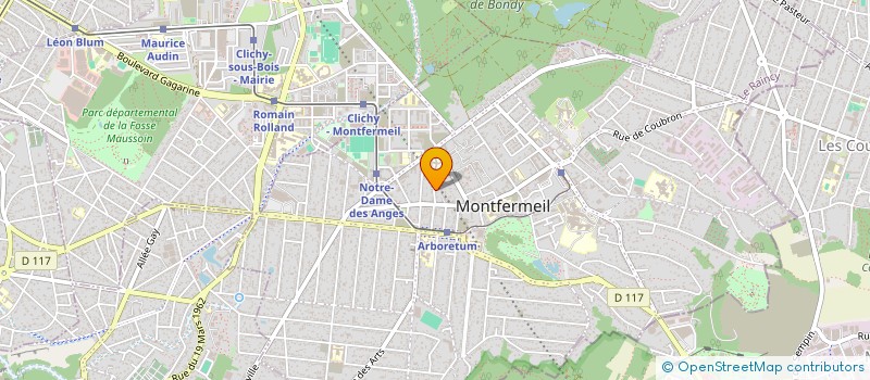 localisation de l'entreprise TRANSPORTS KRUZEL ET COMPAGNIE à MONTFERMEIL