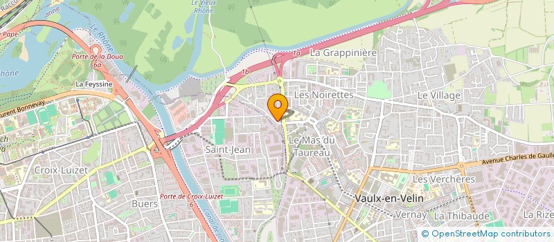localisation de l'entreprise TRANSPORTS L.G.T à VAULX-EN-VELIN