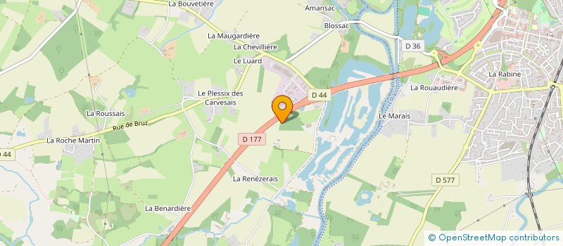 localisation de l'entreprise TRANSPORTS L'HERMINE à GOVEN