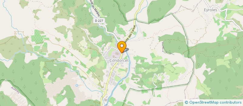 localisation de l'entreprise TRANSPORTS L OREILLE SARLU à CONDORCET