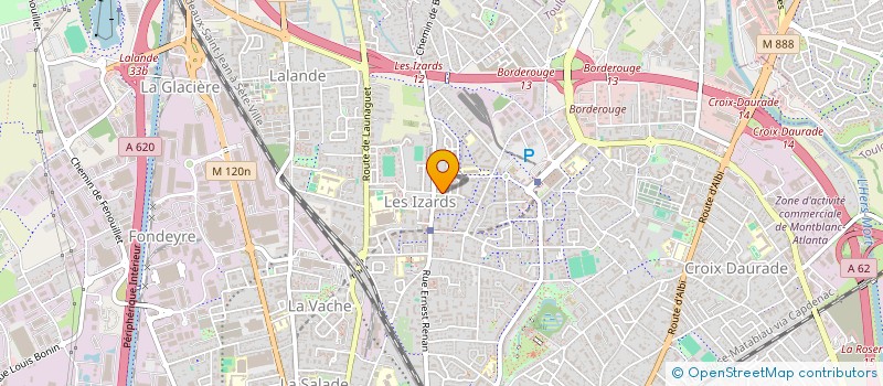 localisation de l'entreprise TRANSPORTS LABOURDETTE MATHIEU à TOULOUSE