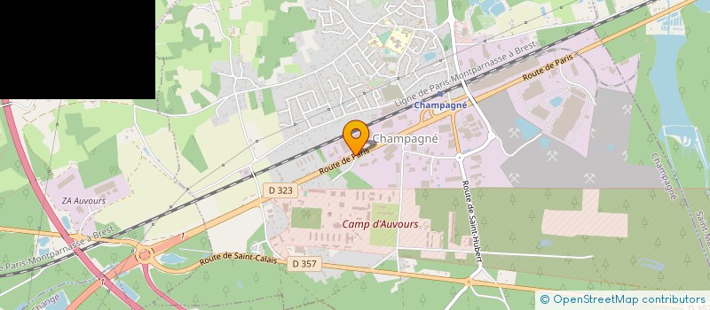 localisation de l'entreprise TRANSPORTS LADUREE à SAINT-MARS-LA-BRIERE