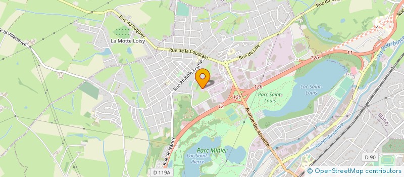 localisation de l'entreprise TRANSPORTS LAMBERT à MONTCEAU-LES-MINES