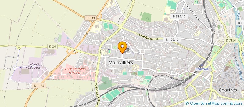 localisation de l'entreprise TRANSPORTS LANG à CHALLET