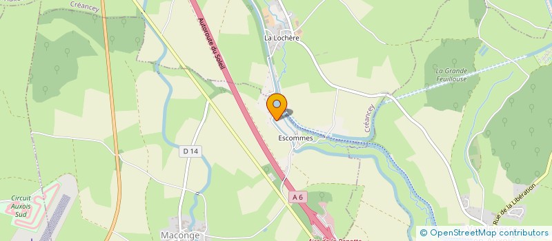 localisation de l'entreprise TRANSPORTS LAUBER  POUILLY-EN-AUXOIS