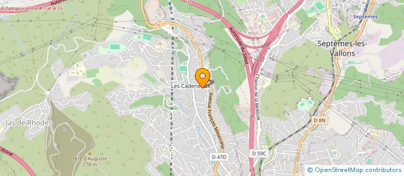 localisation de l'entreprise TRANSPORTS LAUNOIS à LES PENNES-MIRABEAU
