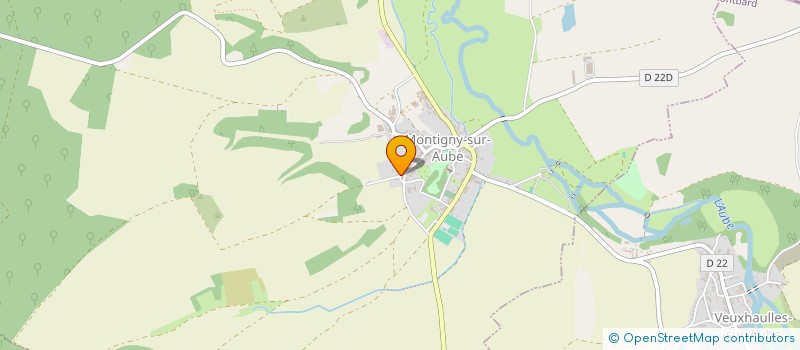 localisation de l'entreprise TRANSPORTS LAURENCEAU à MONTIGNY-SUR-AUBE