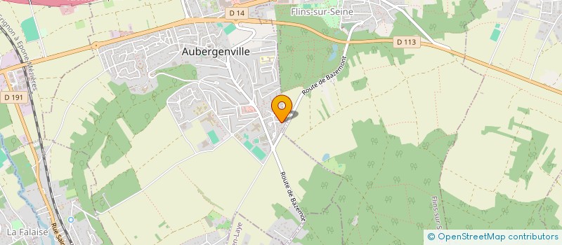 localisation de l'entreprise TRANSPORTS LE CORRE  AUBERGENVILLE