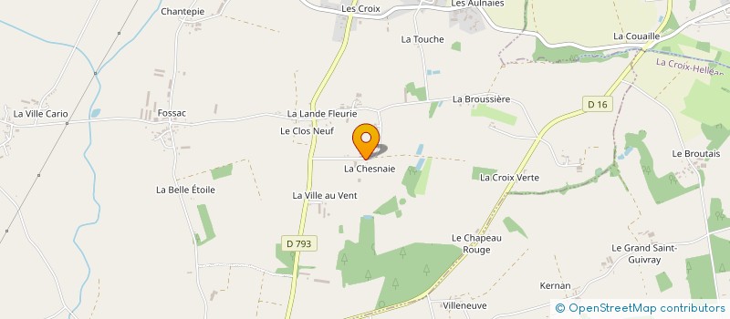 localisation de l'entreprise TRANSPORTS LE GALLIARD SABLE à PLEUGRIFFET