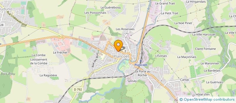localisation de l'entreprise TRANSPORTS LEBRANCHU ET FILS à LANDEBIA