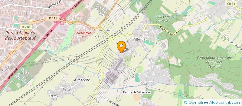 localisation de l'entreprise TRANSPORTS LECHEVALIER à VILLEJUST