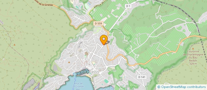localisation de l'entreprise TRANSPORTS LECONTE 13 à CASSIS