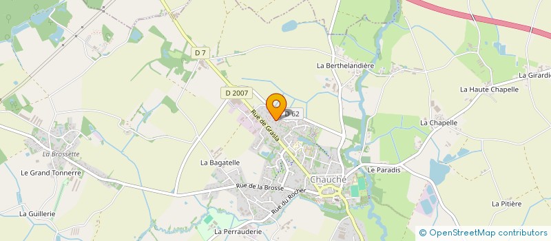 localisation de l'entreprise TRANSPORTS LEGAS à ESSARTS-EN-BOCAGE