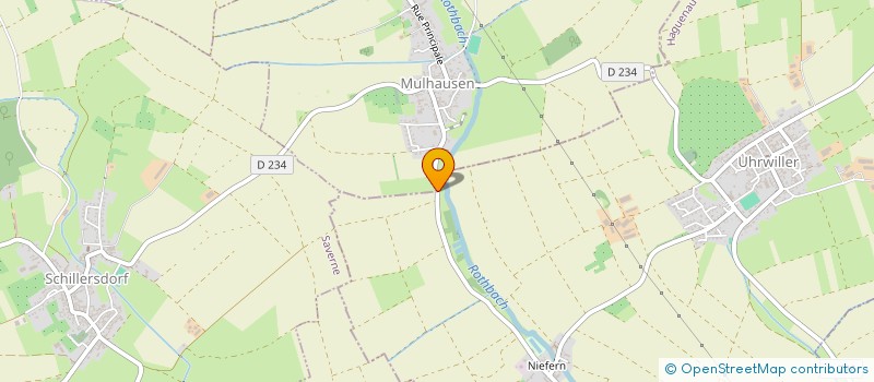 localisation de l'entreprise TRANSPORTS LEININGER à UHRWILLER