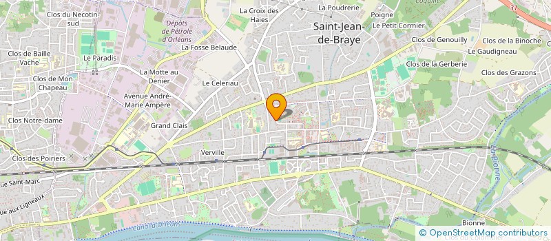 localisation de l'entreprise TRANSPORTS LEM à SAINT-JEAN-DE-BRAYE
