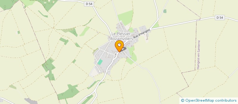 localisation de l'entreprise TRANSPORTS LEMAY  LE PLESSIER-ROZAINVILLERS