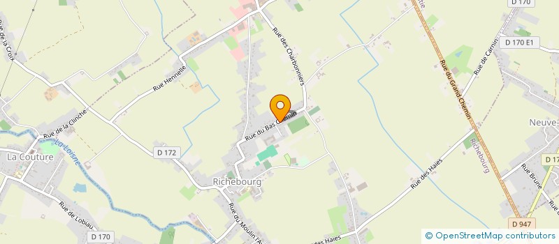localisation de l'entreprise TRANSPORTS LENGRAND TP à RICHEBOURG