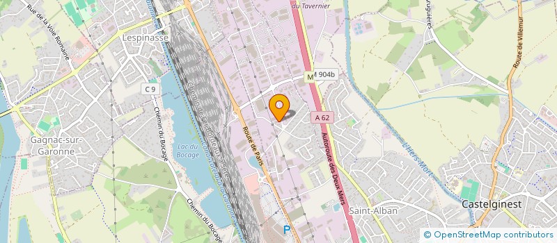 localisation de l'entreprise TRANSPORTS LEROY à SAINT-ALBAN