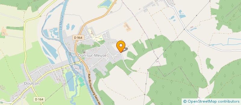 localisation de l'entreprise TRANSPORTS LES SICOS à DUN-SUR-MEUSE